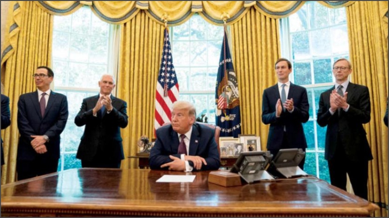 دۆناڵد ترەمپ په‌یماننامه‌ی ئاشتیی نێوان ئیسرائیل و به‌حره‌ینی راگه‌یاند